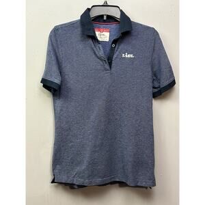 Lidl Polo Shirt Mens Small Organic Cotton Embroidered Workwear Short Sleeve